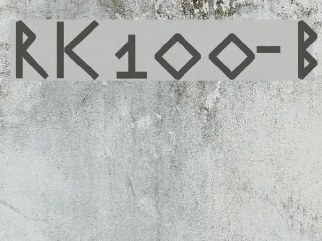 RuniK100-Bold Example 2