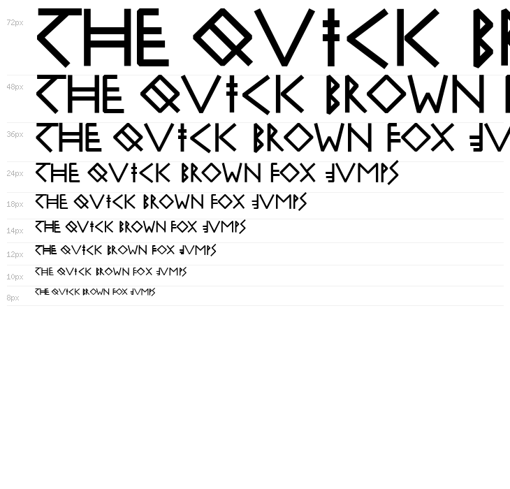 RuniK100-Bold Waterfall