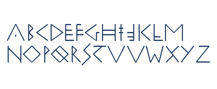 RuniK50-Normal Lowercase