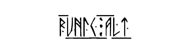 Runic Alt Font