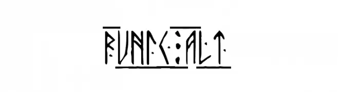 Runic Alt  les polices de caractères gratuit tlcharger