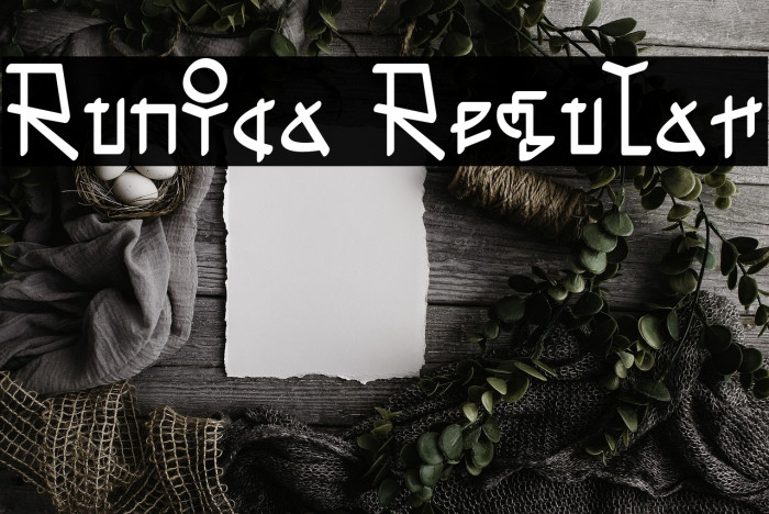 Runica Regular Example 1