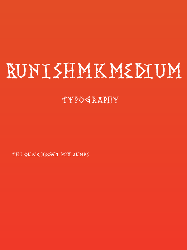 RunishMKMedium Poster
