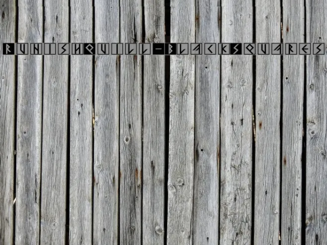 RunishQuill-BlackSquares Example 2