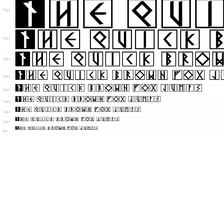 RunishQuill-BlackSquares Waterfall