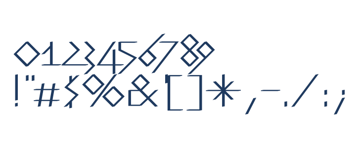 RunishQuillMK-Medium Other Characters