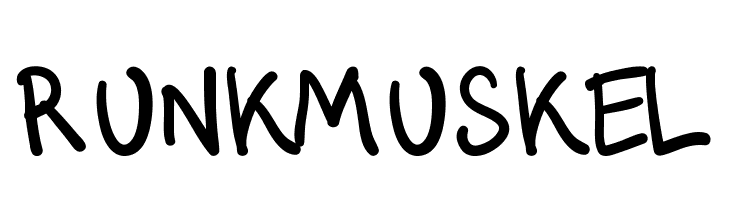 Runkmuskel  免费字体下载