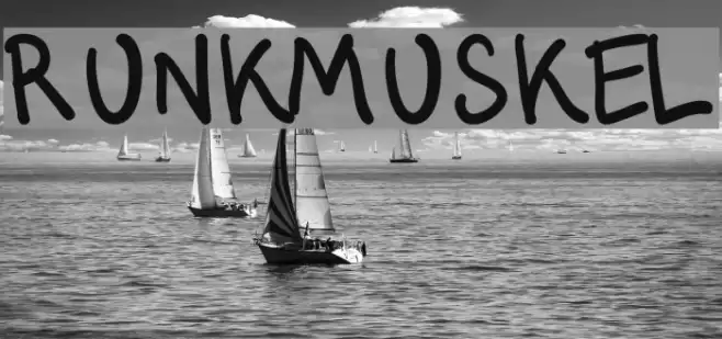 Runkmuskel Font examples