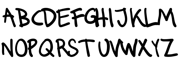 Runkmuskel Font LOWERCASE