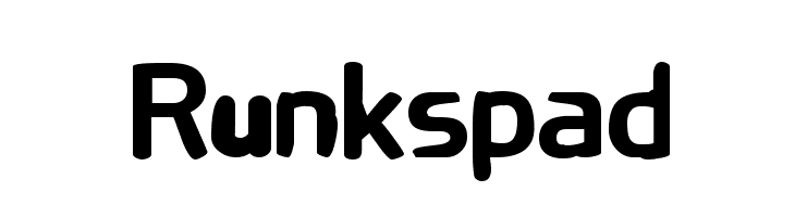 Runkspad Fonte
