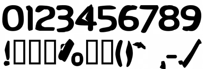 Runkspad Font OTHER CHARS