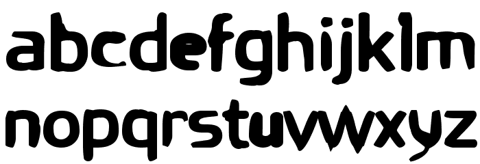 Runkspad Font LOWERCASE