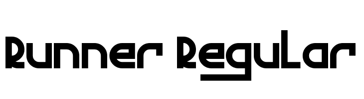 Runner Regular  Descarca Fonturi Gratis
