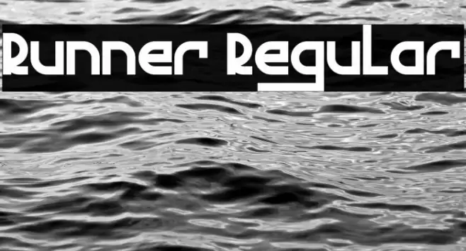 Runner Regular Font examples