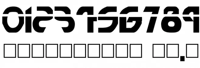 Runner Font OTHER CHARS