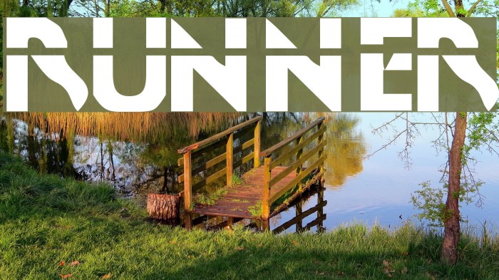 Runner Font examples