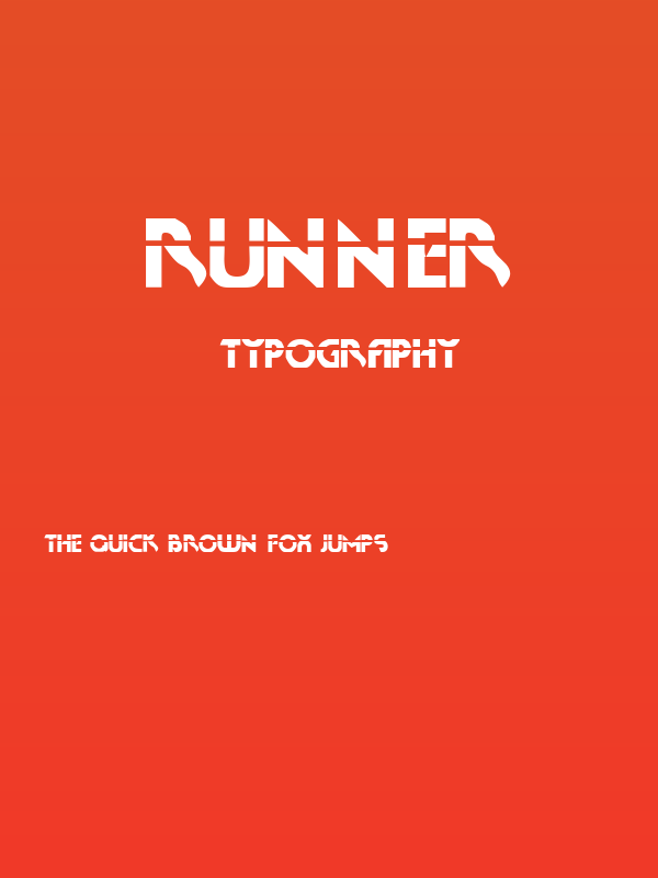 Runner Poster