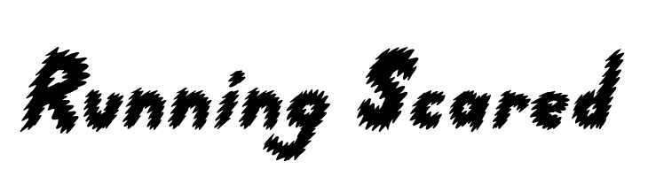 Running Scared Font
