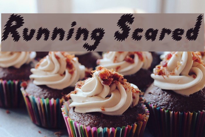 Running Scared Font examples