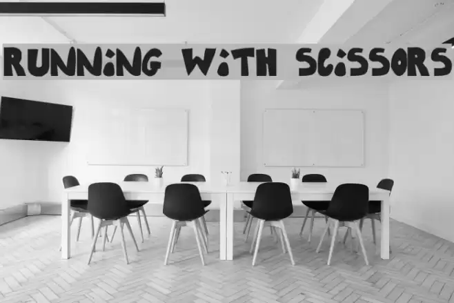 Running With Scissors Polices examples
