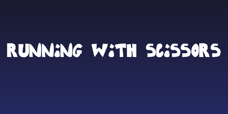 Running With Scissors Social Header