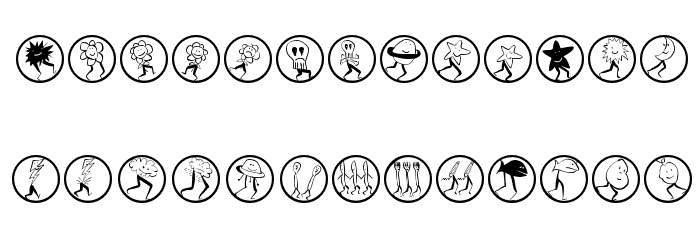 RunningBeings Font LOWERCASE