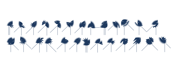 RunningZigzags Lowercase