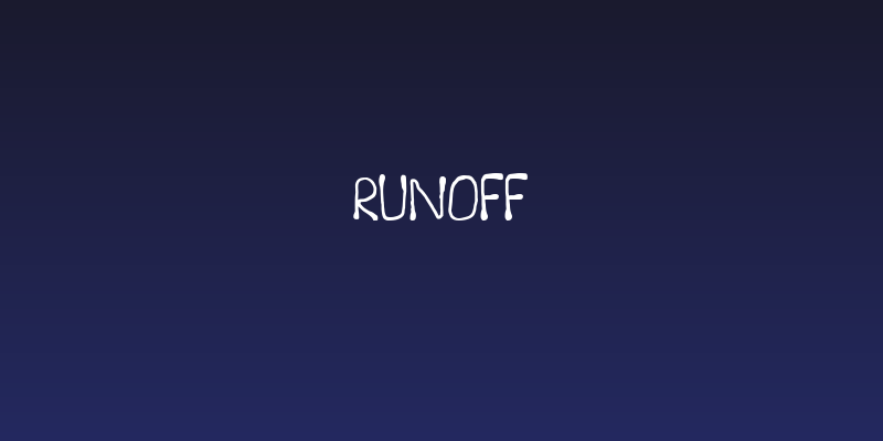 Runoff Social Header