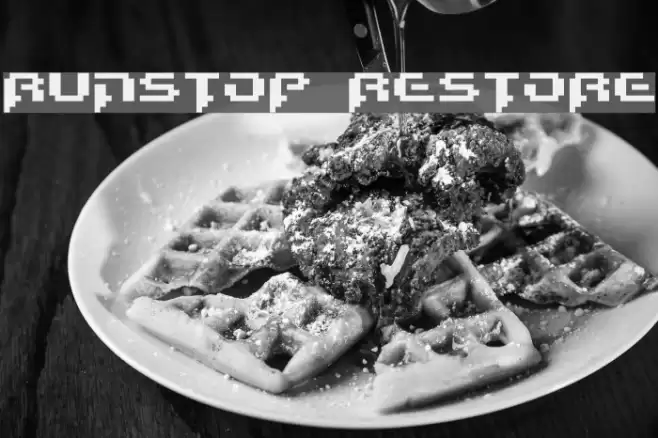 Runstop Restore Font examples