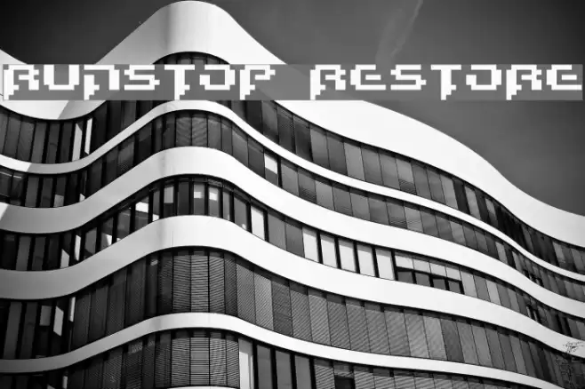 Runstop Restore Font examples