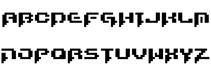 Runstop Restore Font LOWERCASE
