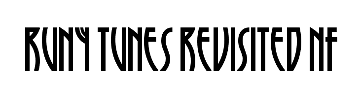 Runy Tunes Revisited NF  Descarca Fonturi Gratis