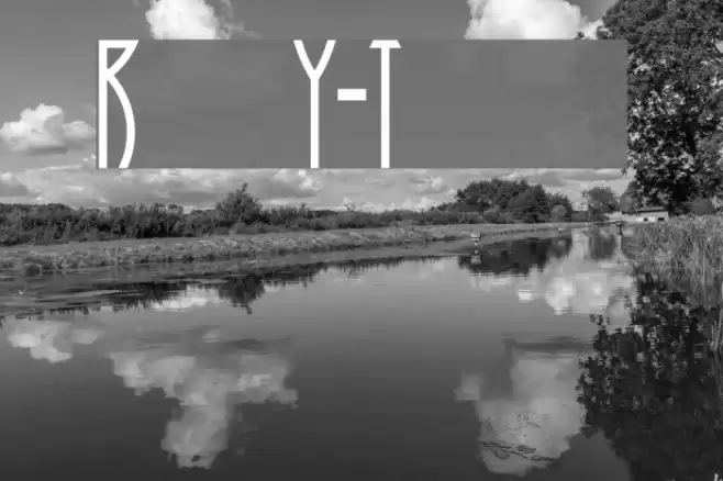 Runy-Tunes Font examples