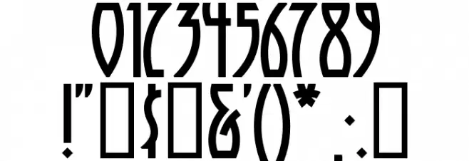 RunyTunesRevisited Font OTHER CHARS