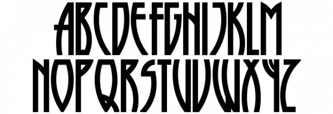 RunyTunesRevisited Font Litere mari