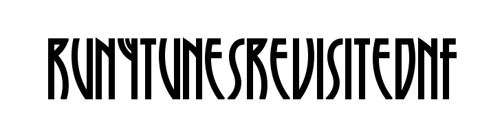 RunyTunesRevisitedNF  font caratteri gratis