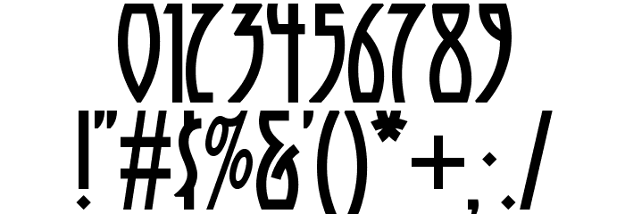 RunyTunesRevisitedNF Font OTHER CHARS