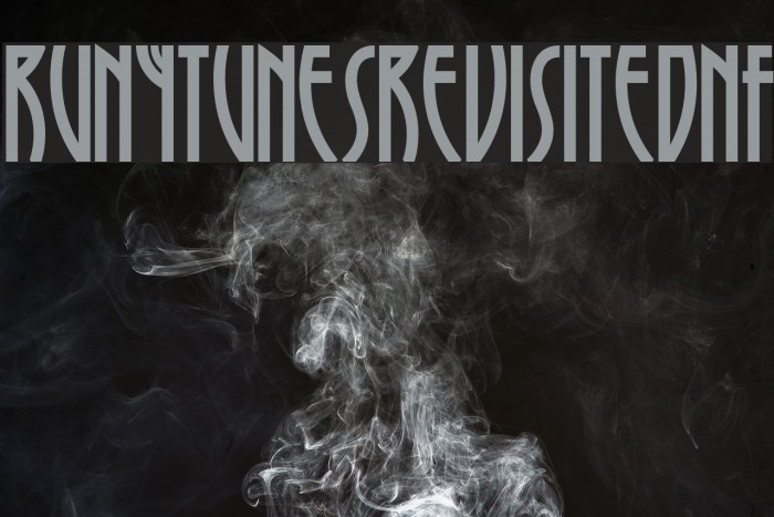 RunyTunesRevisitedNF Font examples