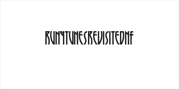 RunyTunesRevisitedNF Logo