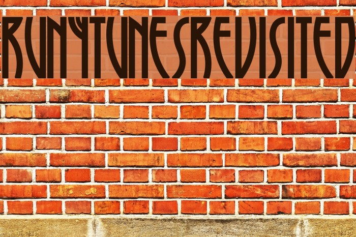 RunyTunesRevisited फ़ॉन्ट examples