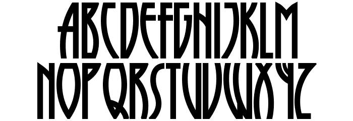 RunyTunesRevisited Font LOWERCASE