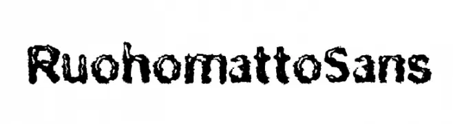 RuohomattoSans  Frei Schriftart Herunterladen