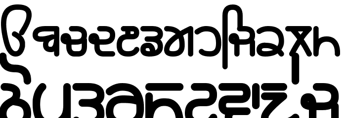 Rupe Black Font LOWERCASE