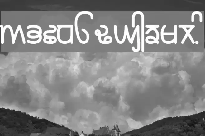 Rupe Bold Schriftart examples