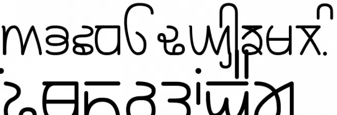 Rupe Book フォント 大文字
