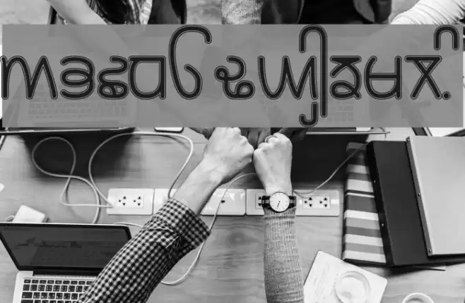 Rupe Border Heavy Font examples