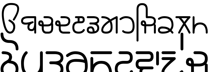 Rupe Medium Font LOWERCASE