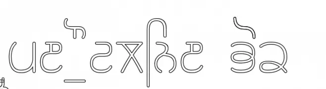 Rupe Outline Book  Free Fonts Download