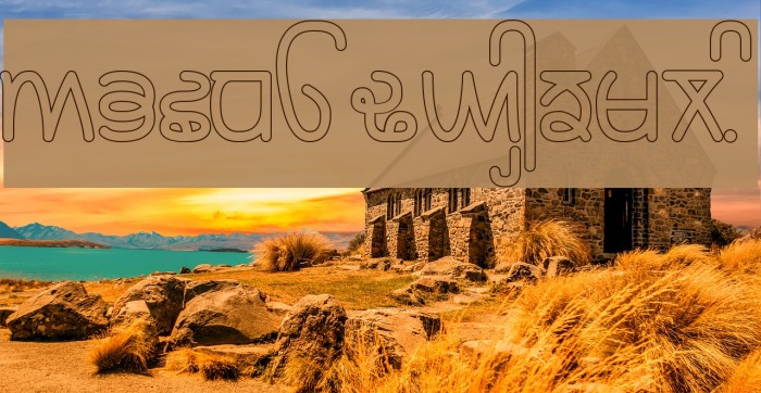 Rupe Outline Heavy Font examples