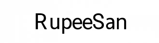 RupeeSan  Frei Schriftart Herunterladen